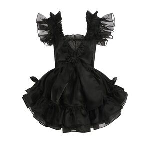 ❌SOLD❌Selkie NWT Raven 🐦‍⬛ Le Bisou Mini Dress Medium